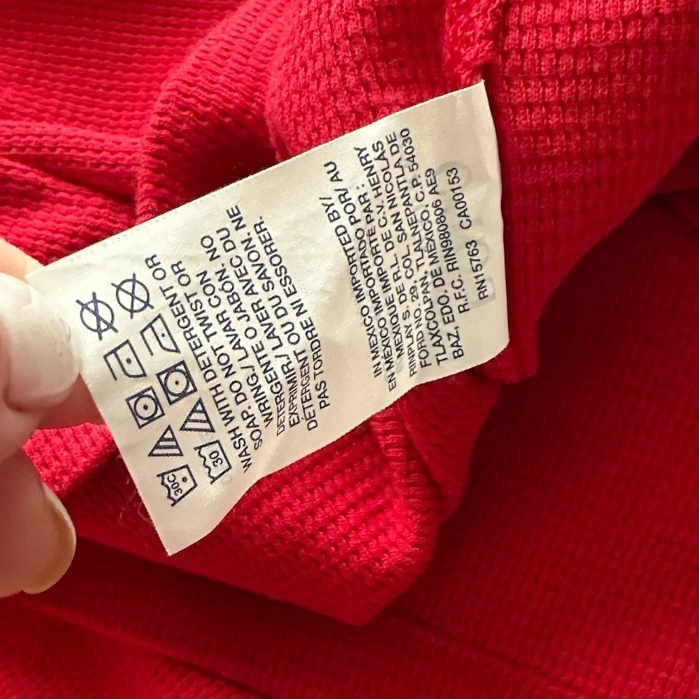 Polo by Ralph Lauren Vibrant Red Crewneck Sweater